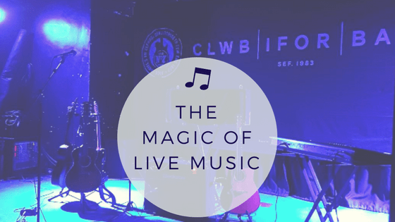 The Magic of Live&nbsp;Music