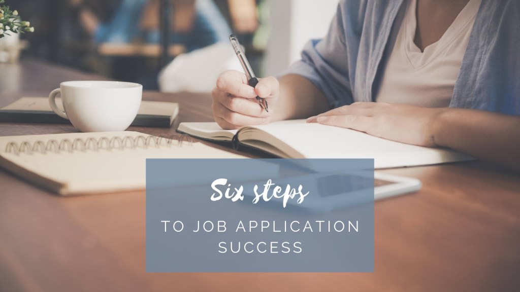 Six steps to job application&nbsp;success