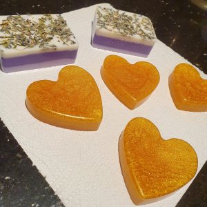 Homemade soaps